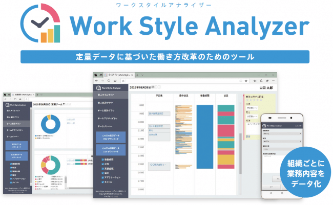 定量データに基づいた働き方改革のためのツール